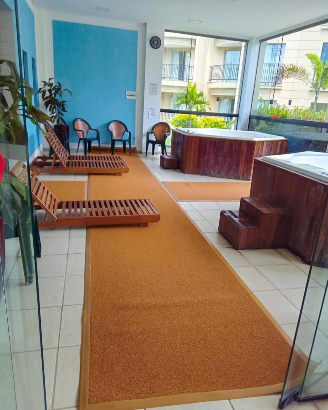 Aldeia Das Aguas Park Resort - Flat B309 Quartier Барра-ду-Пираи Экстерьер фото